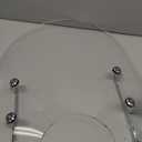 Motorcycle Windshield Motorcycle Windscreen Fit for Harley Softail Street Bob FXBB FXBBS Standard FXST Low Rider FXLR Rocker FXCW Dyna Super Glide FXD(Clear)