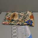 KAIRA Boho Floral Watercolor Shower Curtain 72x72 Inch, Botanical Wildflower Print Waterproof Polyester Fabric, Vintage Cottagecore Bathroom Decor with 12 Hooks, Elegant Farmhouse Style Bath Curtain