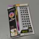 KISS imPRESS Falsies Press On Self Adhesive Eyelashes, 12mm-14mm Natural Volume Press On Lashes, Black, No Glue Needed, Invisible Band, 20 Lash Clusters & Non-Stick Applicator - Natural