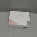 Baby Swaddle Receiving Blankets with Matching Beanie Set Newborn Nursery Swaddle Wrap for Baby Girls and Boys (Blue)