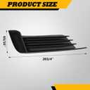 Fog Light Cover Grilles Compatible with A3 S3 2013-2017