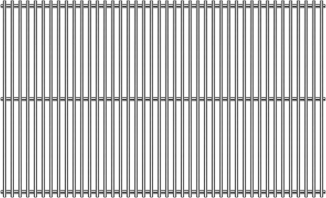 1Pack 28inch Stainless Steel Grill Steel Wire Cooking Grid Rock Grates Replacement Parts for Charbroil 463242715, 463242716 and More,for Lowe's 606682 Nexgrill 720-0882A,BHG 720-0882
