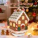2 x ARVIDSSON Christmas Essential Oil Diffuser, Gingerbread House Diffuser for Essential Oils, Ceramic Ultrasonic Oil Diffusers for Home, Holiday Aromatherpay Diffusers Gift for Women and Kids