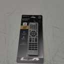 GE Universal Remote Control for Samsung, Vizio, LG, Sony, Sharp, Roku, Apple TV, TCL, Panasonic, Smart TVs, Streaming Players, Blu-ray, DVD, 4-Device, Silver, 33709