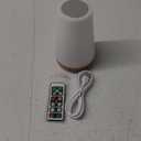 Portable Red Light Night Lamp for Sleep- 670nm Pure Red & 3 White Light Modes (Warm/Neutral/Cool), Timer & Dimmer, Remote/Touch Control, Hangable for Bedroom, Travel