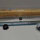 Linear Shower Drain, 28 Inch Brushed Nickle 304 Stainless Steel Shower Drain with Tile Insert Panels, Long Rectangle Shower Floor Drain with Adjustable Feet, Hair Catcher, Fits Bathroom, Balcony