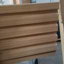 8-Pack 3D Slat Wall Panels  Soundproof Faux Wood Wall Panels for Interior Dcor, 48.2" x 6.3", Modern Wall Cladding for Living Room, Bedroom, Office  Oak Finish