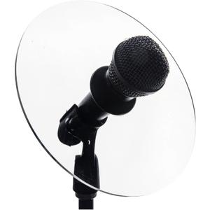 Series Sound Shield for Horns. Great for XLR Mics - Acrylic Plexiglass - Sound Deflector for Trumpet, Trombone, Saxophone - For Home Practice, Live Performanc (10.5" Diameter)