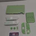 PlayVital Hard Case for Nintendo Switch 2 with Extra Stand & Thumb Grip Caps | Split Design, Dockable Protective Full-Body Shell Cover for Nintendo Switch 2 | Solid Color Series, Matcha Green