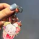 Love and Deepspace Sylus Game Cute Acrylic Keychain Handmade Cosplay Peripheral Props Gift Game Accessories (Buffy Cup-Sylus)