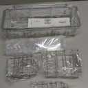 Veken Shower Caddy 6-Pack, Family Choice Award Winner, Large Wall Mounted Shower Rack, Bathroom Shelves Over Toilet, Organizer Storage Accessories with Soap Dish&Toothbrush Holder (6-Piece Set for Master Bathroom(Rustproof Upgrade))