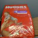 Huggies Size 5 Diapers, Little Movers Baby Diapers, Size 5 (27+ lbs), 132 Count (2 Packs of 66)