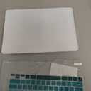 Batianda Design Case for M1 MacBook Air 13 Inch Model A2337 A2179 A1932 2021 2020 2019 Release,3D Painted Landscape Series Hard Shell with Keyboard Cover & Screen Protector, Beach