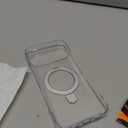 TORRAS Slim for Google Pixel 10 Pro XL Case Clear, Fit for MagSafe, Open Edge Frame, Phone Case for Pixel 10 Pro XL with Stand, Ultra Thin Minimalist, Never Yellowing, Shockproof Corner Cover, Clear