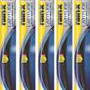 Rain-X 5079274-2-5PK Latitude 2-IN- 1 Water Repellency Wiper Blade, 16" (Pack of 5)