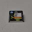 HP 60XL Black Ink Cartridge, High-yield | Works with Printer Series: DeskJet D1660, D2500, D2600, D5560, F2400, F4200, F4400, F4580; ENVY 100; OJ J4500, J4680, 4500; PhotoSmart C4600, C4700, D110a