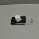 1 Pack 15 AMP Straight Blade Flanged Male Power Inlet Receptacle, 15 A, 125V NEMA 5-15P Integrated Nylon Faceplate Body and Rubber Waterproof Cover Electrical Outlet for home/car/boat/RV Inlet (White)