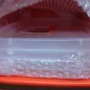 Hushee 3 Pack 6 Gallon Sharps Container with Lid, Large Sharps Disposal Container with Locking Sliding Lid for Home or Laboratory, Side Handles, 5"L x 9"W x 15"H, Providing a total of 18 gallons of storage