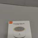 Dreamegg Sound Machine for Baby Adult Sleep, White Noise Alarm Clocks for Bedrooms Heavy Sleepers Travel, White