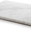 Fox Run 3829 Marble Pastry Board White, 16 x 20 x 0.75 inches