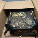 K&H Pet Products Outdoor Elevated Dog Cot, Breathable Cooling Elevated Cot Hammock Pet Bed for Medium Dogs, Washable Mesh Cover, Raised Metal Frame, Collapsible, Portable - Medium 32 X 25in Camo