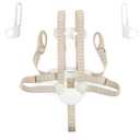 5-Point Harness - Only Compatible with Tripp Trapp Baby Set - for Ages 6-36 Months - Easy to Install & Use