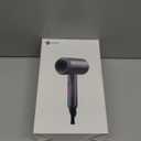 slopehill Professional Ionic Hair Dryer, Powerful 1800W Fast Drying Low Noise Blow Dryer with 2 Concentrator Nozzle 1 Diffuser Attachments for Home Salon Travel (Grey)