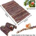 Hermit Crab Hideout & Climbing Toys - Large Size Reptile Climbing Decor for Small or Medium Hermit Crab Habitat (Crabs Climb Bridges)