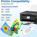 TEINO Remanufactured Ink Cartridge Replacement for Epson 232 Ink Cartridges for Expression XP-4200 XP-4205 Workforce WF-2930 WF-2950 Printer (Replacement for Epson 232XL Ink Cartridges Combo Pack 6)