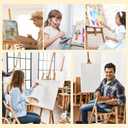 Canvas for Painting, 64 Pack Multi-Size Painting Canvas Board Art Supplies for Adult, Kid&Artist, 4x4 4x6 5x7 6x6 6x8 8x8 8x10 10x10 9x12 11x14 Primed Canvases for Acrylic, Oil, Watercolor