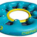 O’Brien 8 Person Inflatable Party Lounge Float – Heavy Duty Floating Island with Mesh Seats, Backrests, Cup Holders & Tie-Off Points for Lake, River & Pool Parties, 
Product Dimensions	126"L x 126"W
Item Weight	24.5 pounds