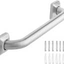 Bathroom Grab Bars Stainless Steel Handrail ADA Compliant 500lbs bathtubs and Showers Toilet Handle Safety for Handicap, Elderly, Disabled, Injury (12 inches)