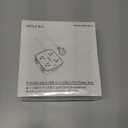 6 Ft Surge Protector Power Strip - 8 Widely Outlets with 4 USB Ports, 3 Side Outlet Extender with 6 Feet Extension Cord, Flat Plug, Wall Mount, Desk USB Charging Station, ETL,White