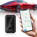 Mini GPS Tracker for Vehicles, Car GPS Tracker Portable Real Time Magnetic GPS Tracking Device, Full Global Coverage Location Tracker for Kids, Dogs, Trucks/ Person, No Subscription Required/ No Monthly Fee