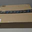 KECYET Wall Clock Silent Non-Ticking Wooden Clocks Battery Operated 16 Inch Small Country Retro Rustic and Beach Style Decorative for Living Room, Kitchen, Home,Bathroom, Bedroom (Blue)