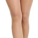Shapewear Leggings For Women High waisted Footless Pantyhose Capri Tummy Control Body Shaper (X-Large, Nude)