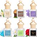 6 Pack Car Air Freshener - Mothers Day Gift for Her, Hanging Air Freshener Essential Oil Diffuser, Romantic Car Scents Cute Auto Decor Birthday Gifts for Women/Men