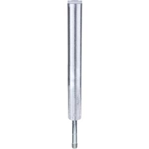 Attwood LockN-Pin -Inch Pin Post for Boat Seats, 13 Inches Tall Fixed Height, 1.5-Inch Diameter Brushed Aluminum, Threaded, Steel Pin, SP-2134-T