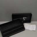 2 Pack Under Sink Organizer, 2 Tier Bathroom Cabinet Organizer with Sliding Basket, Multi-Purpose Under Sink Organizers and Storage for Bathroom Kitchen (Black 2 Pack)