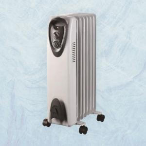 Profusion Oil Filled Heater - Grey, 1500W, 7-Fin