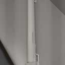 Retractable Baby Gate Perma Child Safety 33" Tall x 71 Wide, Mesh, for Stairs, Doorways, Dogs, Pets, Indoor, Outdoor, One-Handed Operation, Locking, Easy Install, Hardware Mount, White