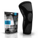 POWERLIX Leg Sleeve - Best Knee Brace for Leg Pain for Men & Women Knee Support for Running, Basketball, Volleyball, Weightlifting, Gym, Workout, Sports Please Check Sizing Chart, Size XL