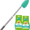 Scotch-Brite Shower, Tub and Tile Scrubber with Extendable Handle and 3 Refills