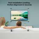 HCMOUNTING 43 Long Arm TV Wall Mount for Most 42-80 Inch TVs, Extra Long Extension Full Motion Articulating Dual Arms TV Bracket with Tilt, Swivel, Holds up to 110 lbs, Max VESA 600x400mm