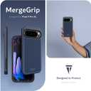 TUDIA MergeGrip [Military Grade] Designed for Google Pixel 9 Pro XL Case 2024, [Drop Tested] Dual Layer Shockproof Slim Non-Slip Heavy Duty Protective Phone Cases - Indigo Blue