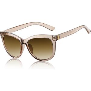 EASY READ Cateye Sunglasses for Women,Trendy Outdoor Sun Glasses Shades with UV400 Protection