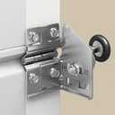 30 PCS Nylon Rollers, Black 6200Bearing Garage Door Rollers, Smooth Rollers Silent Design for Garage Door, Industrial Equipment Rollers (30PCS 1.8Inch)