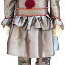 Kids Clown HalloweenOutfit Cosplay Costume (Large)