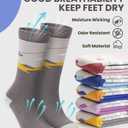 OutdoorMaster Ski Socks, Snowboarding Socks for Boys & Girls, XS