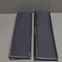 2 Pack Large Grid Sock Organizer Divider, 20 Cell with Lid, Fabric Foldable, Tie Organizer for Men for Storing Socks, Tie, Handkerchiefs, Belts (Grey)